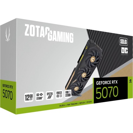 Zotac GeForce RTX 5070 SOLID OC Black