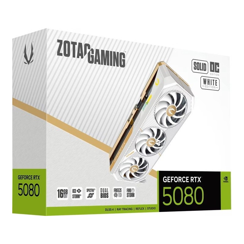Zotac GeForce RTX 5080 Solid OC White Edition